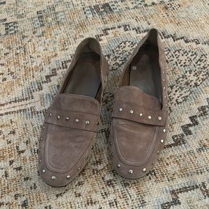 Black Suede + Studio Mauve Loafers